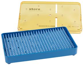 Microsurgical Instrument Tray Plastic 4 x 6.5 Inches - E7409